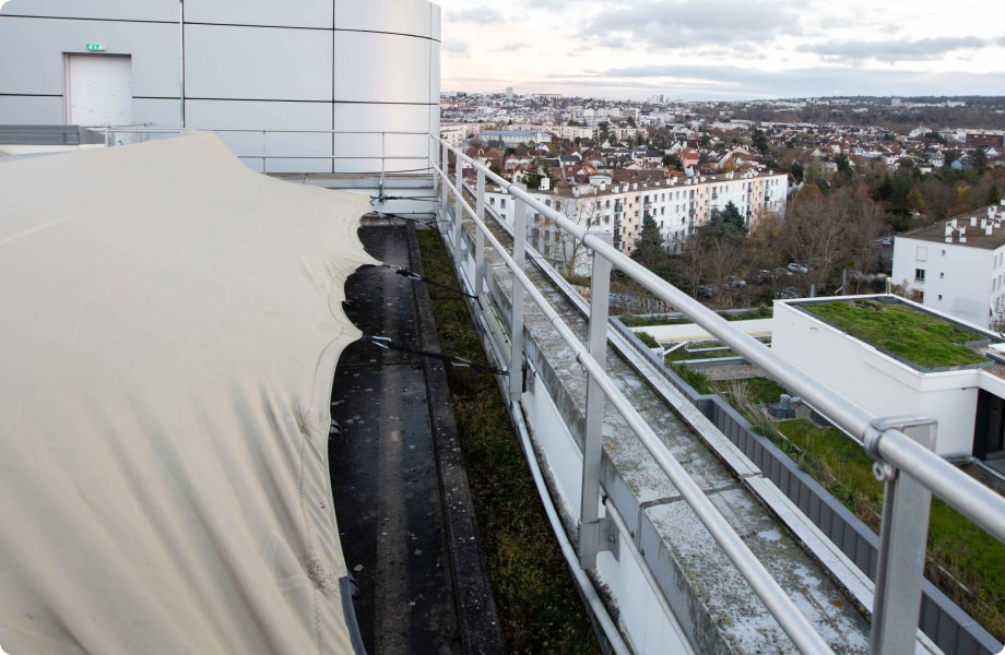 Toile Stretch - Fixation