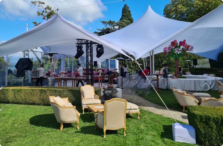 Toile Lycra - Fixation