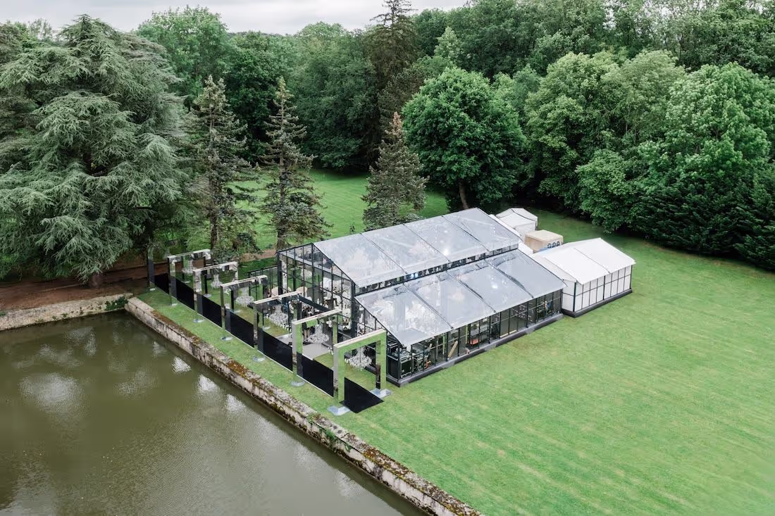 Orangerie cristal et orangerie blanche 