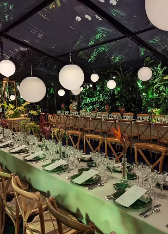 Quantité de tables & chaises selon vos invités