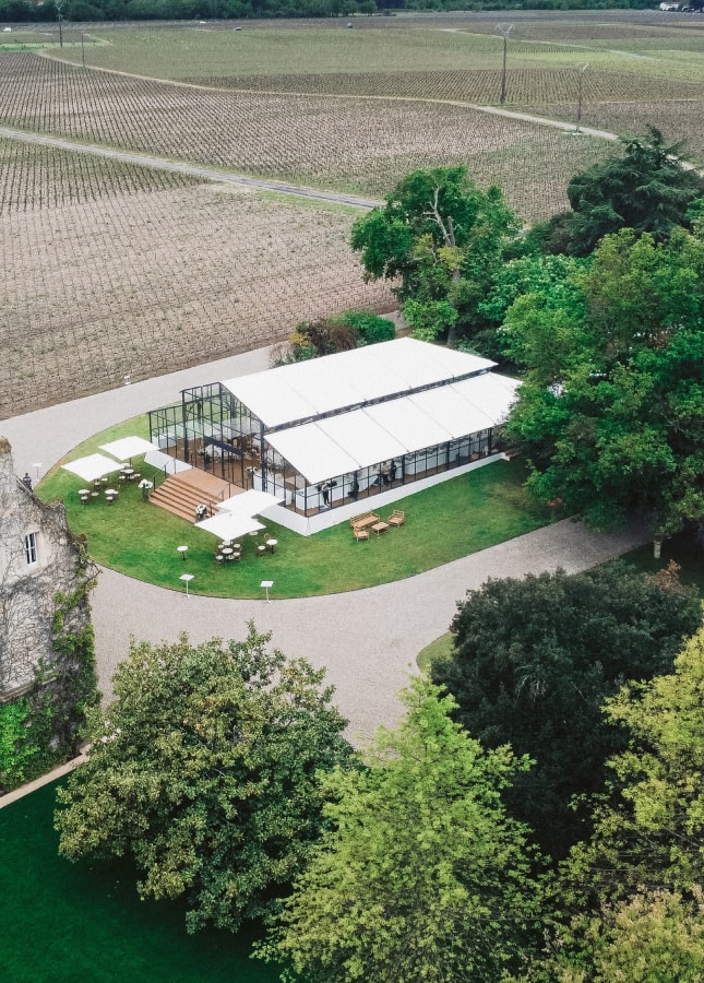 Orangerie sur-mesure au Château Lascombes : sublimer un lieu historique en Nouvelle-Aquitaine