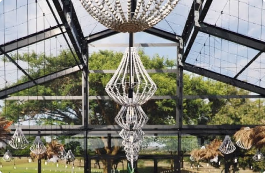 Tente Verrière Cathédrale - Armature
