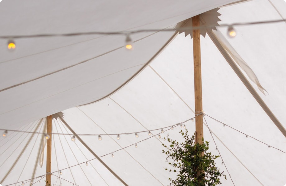 Tente Silhouette en U - Mâts