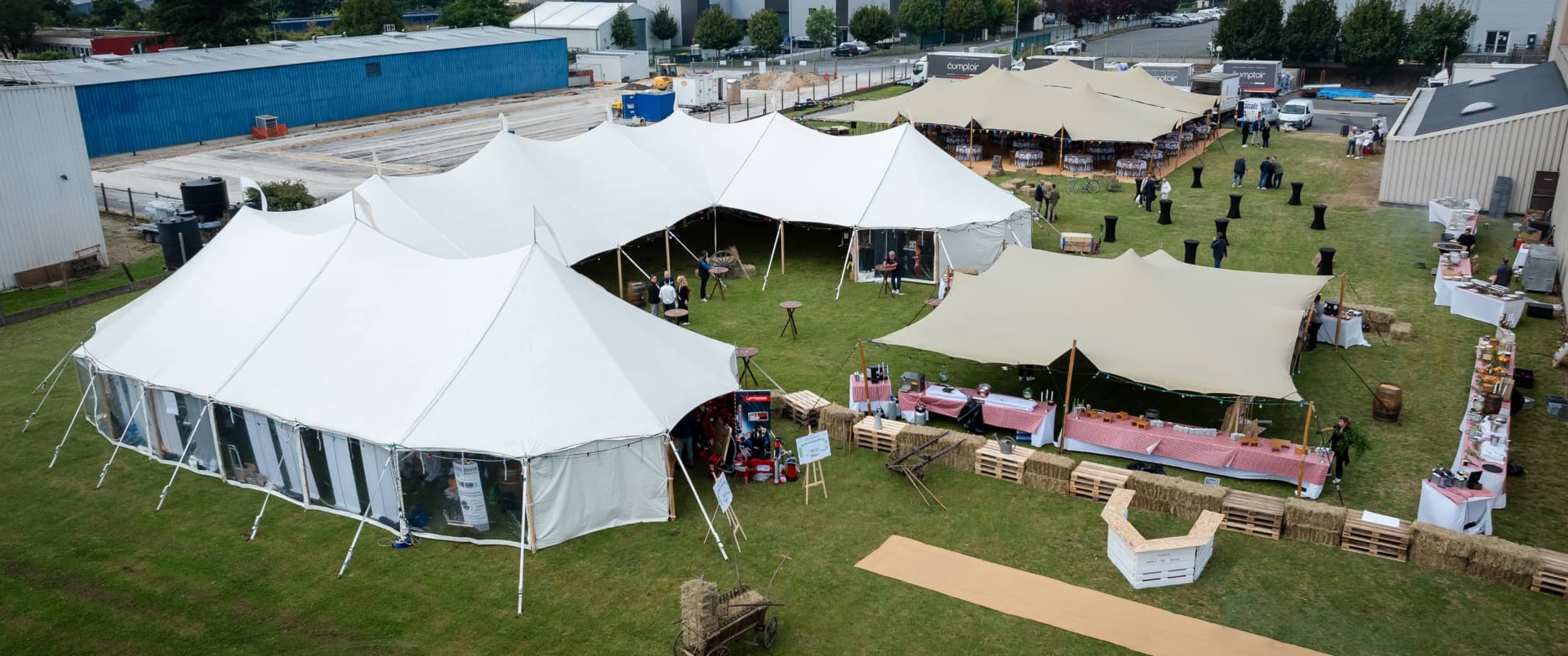 Guinguette garden party in meaux: 300 guests and a successful corporate event