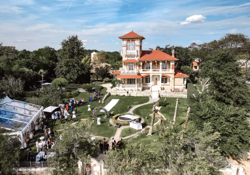 Un mariage chic à la Villa La Tosca