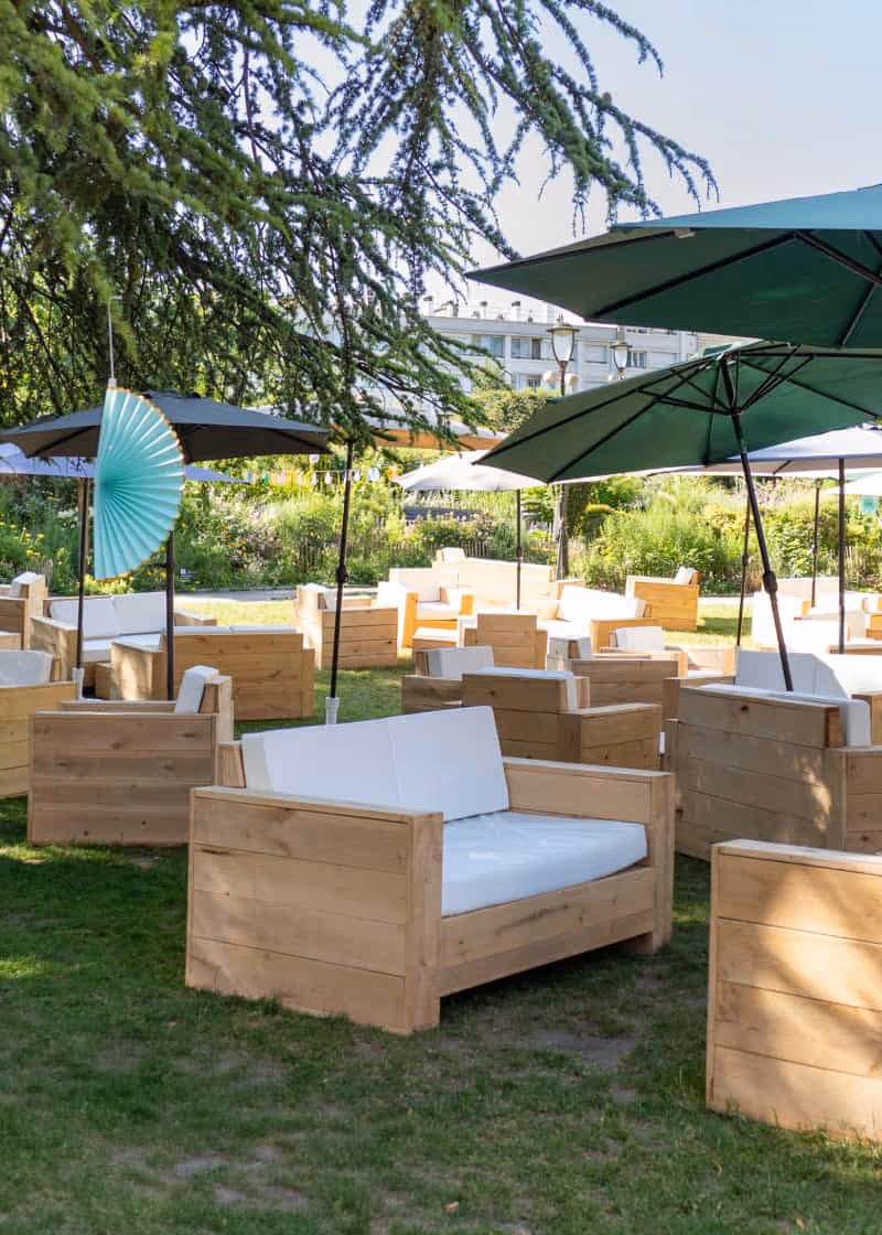 Furniture rental : Pallet Furniture