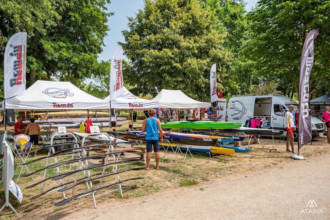 Organisation d'un événement sportif : championnats de canoë-kayak