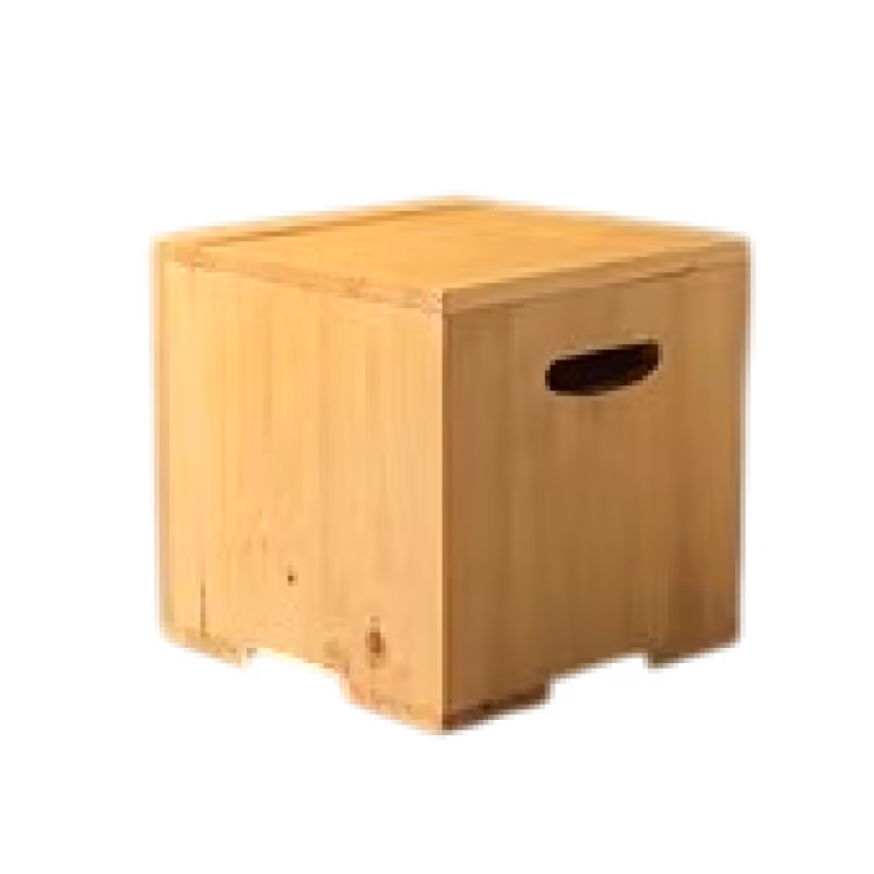 Pouf bois palette madera