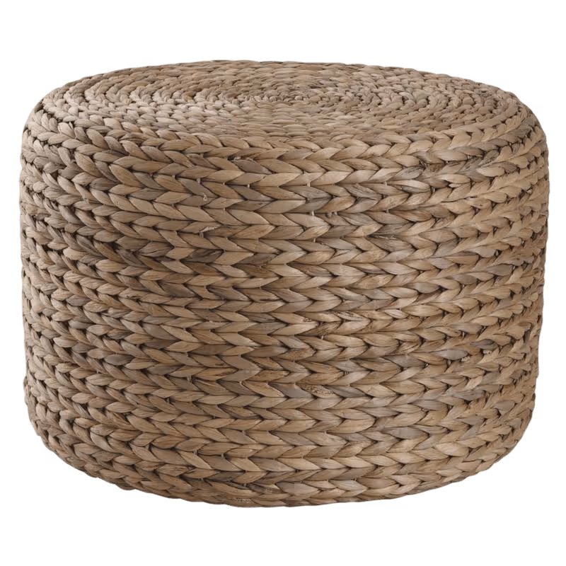 Pouf en jacinthe