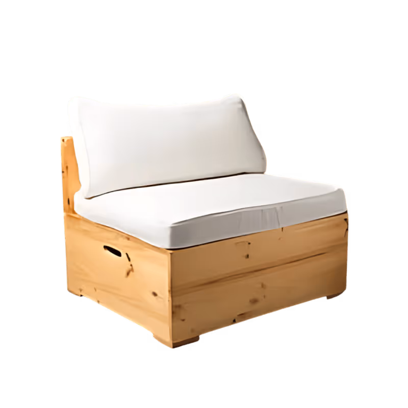 Canapé en bois palette madera