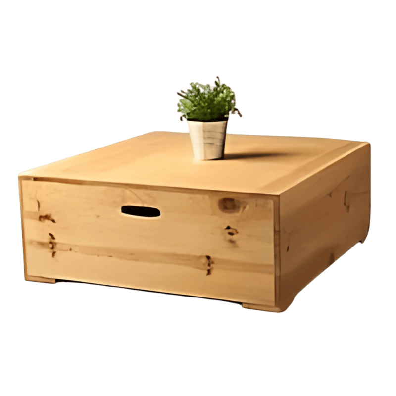 Table basse bois palette madera