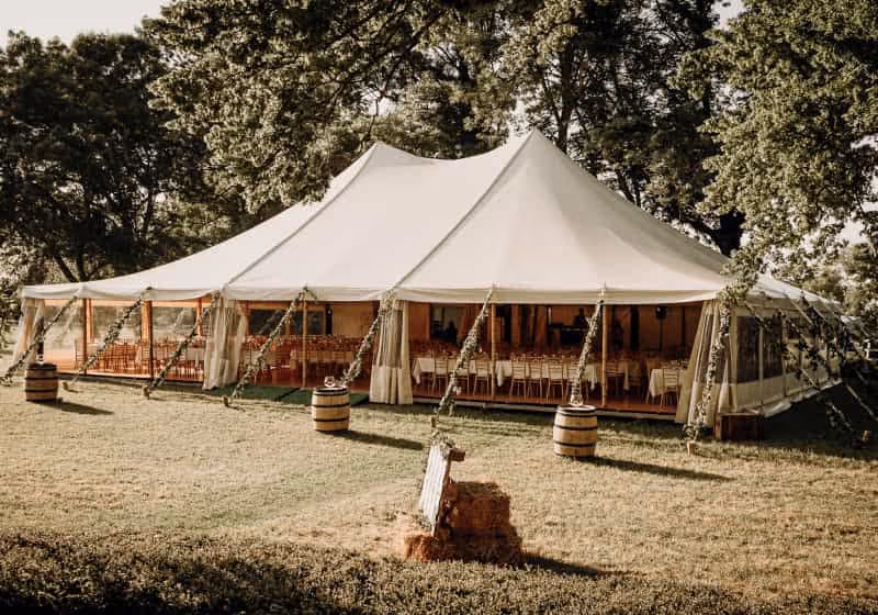 Location de chapiteau bambou