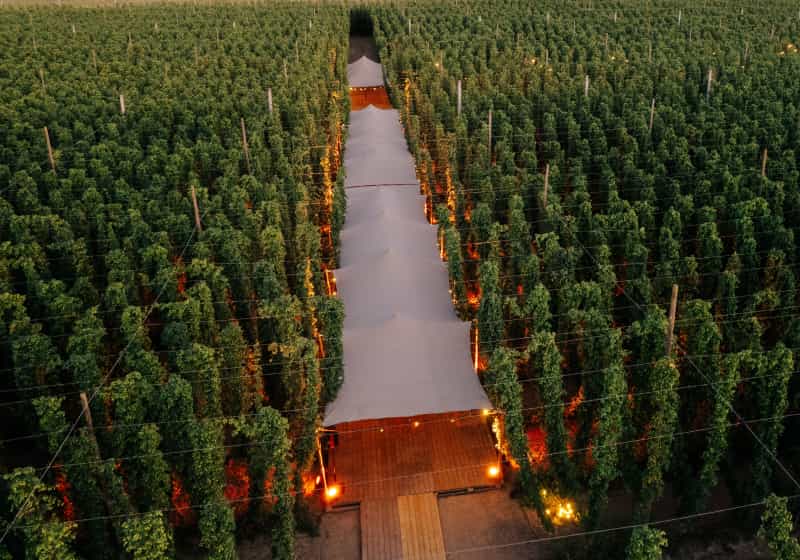 Nomadic stretch tent rental everywhere in France