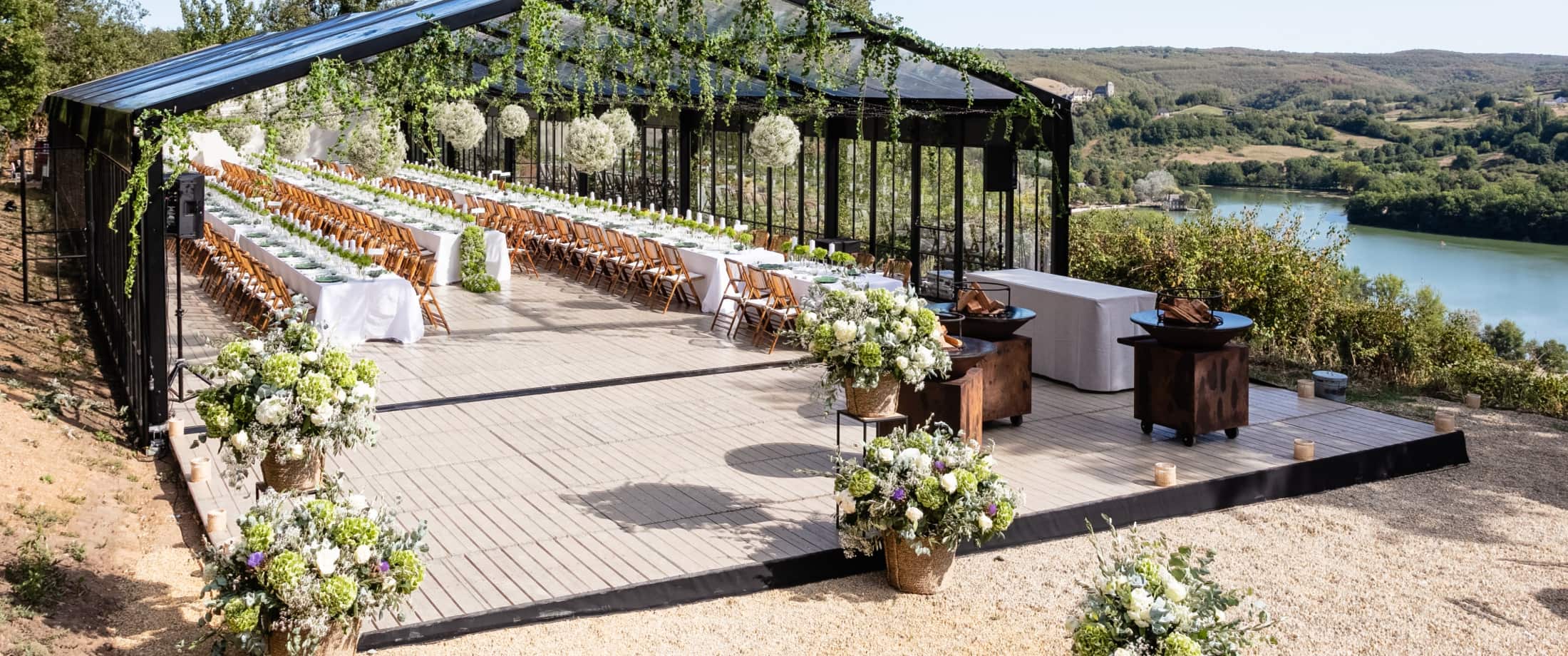 Customised Terrace Installation for Your Events