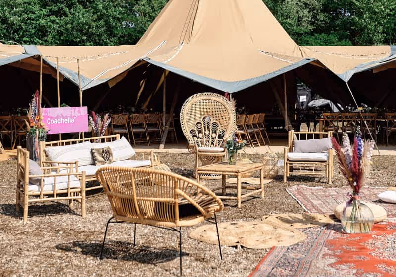Mobilier boho coachella