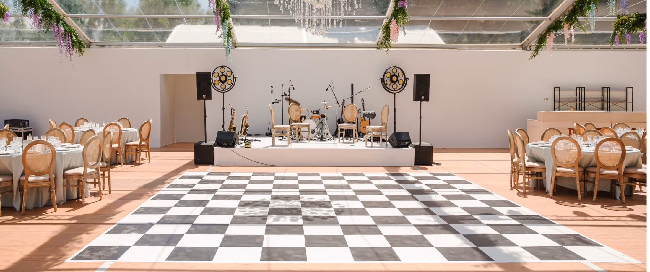 Conception de piste de danse déco sur-mesure