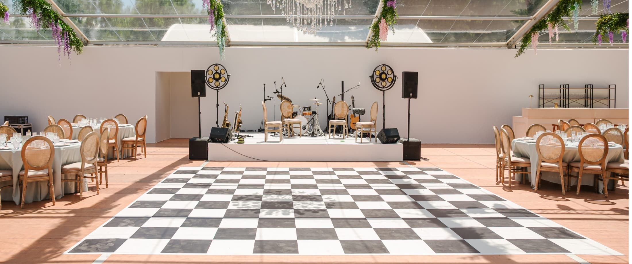 Conception de piste de danse déco sur-mesure