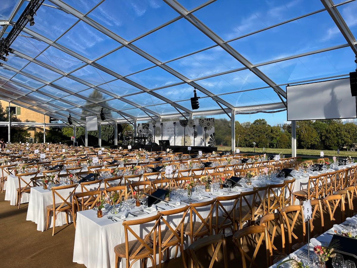 Atawa - Tente Cristal - Événement d'entreprise en Suisse