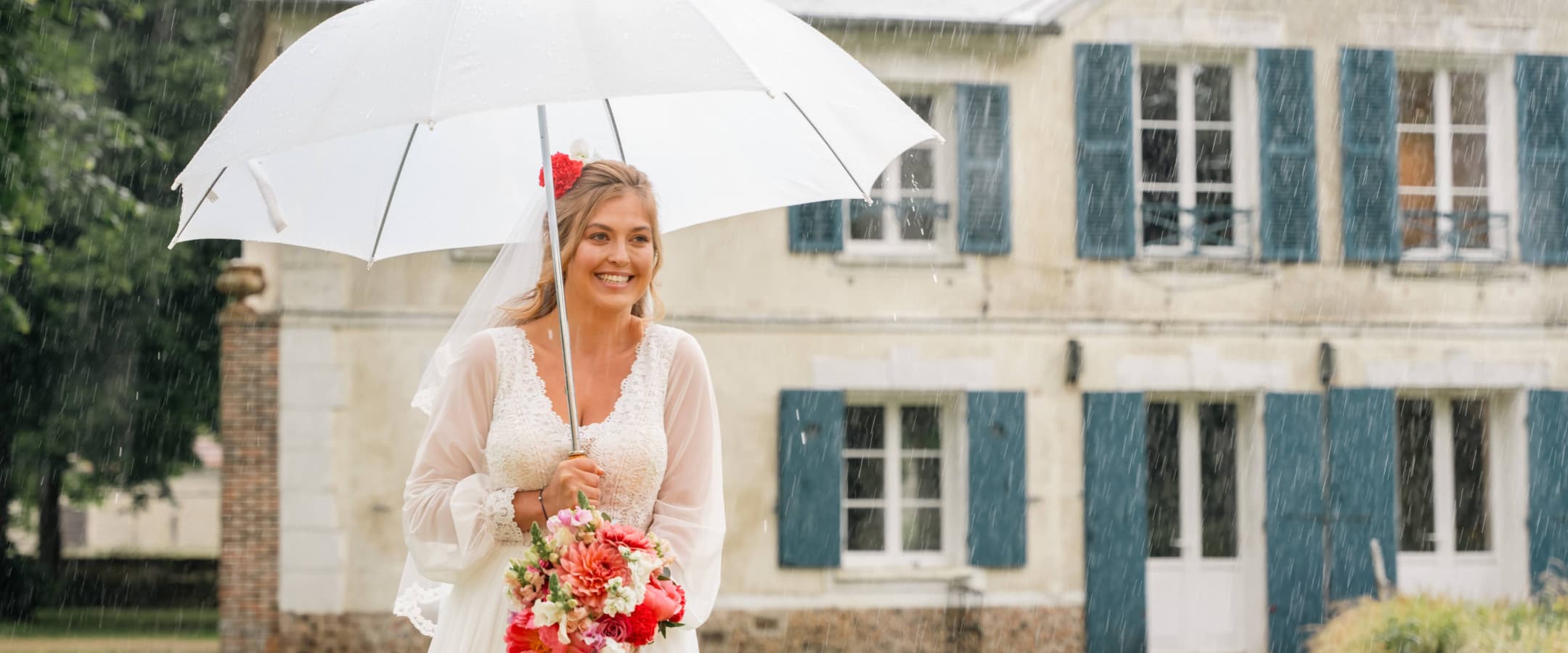 Mariage sous la pluie : nos conseils pour une réception réussie