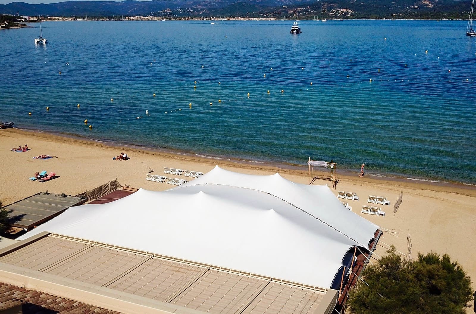 Location de tentes, barnums et chapiteaux à Saint-Jean-Cap-Ferrat