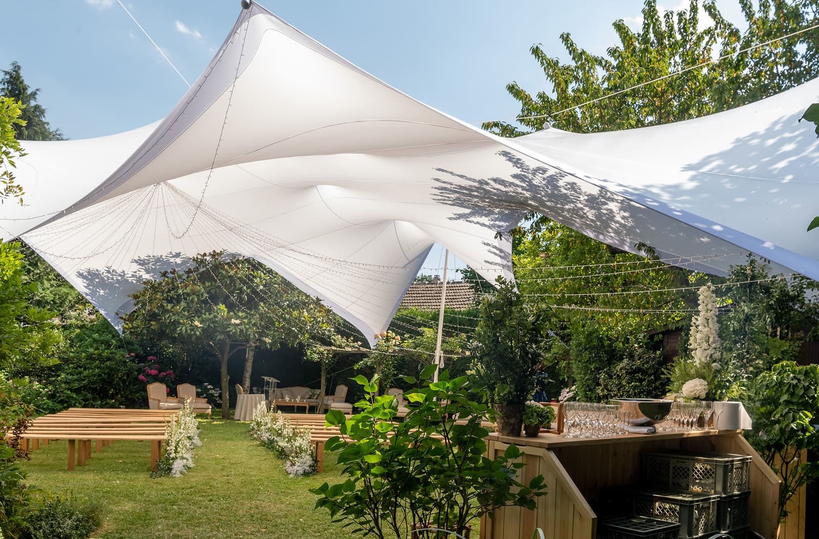 Location de tentes, barnums et chapiteaux à Versailles