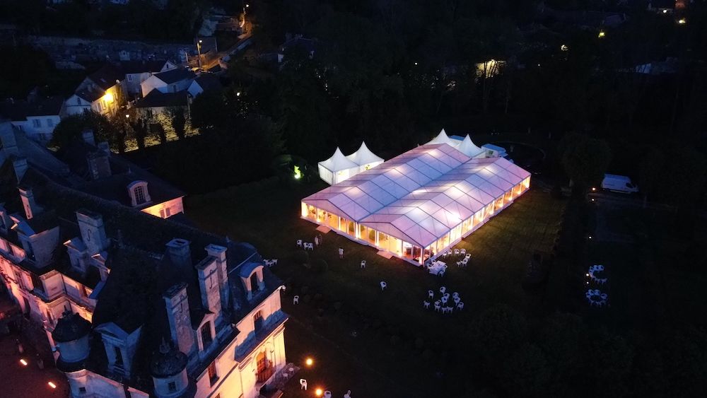 Location de chapiteau réception en plein air Atawa