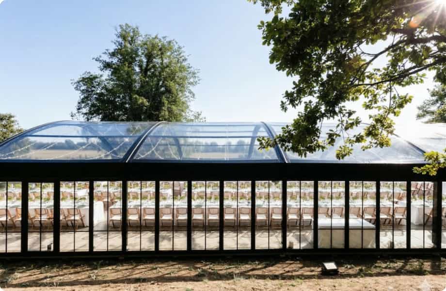 Tente Verrière Arquée-Fixation