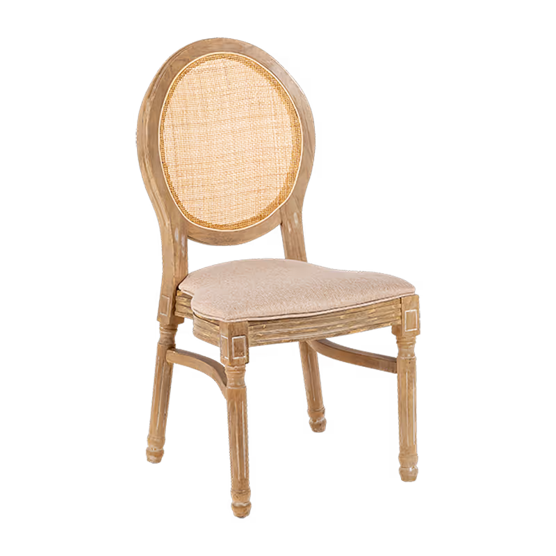 Furniture rental : Cane Medallion Chair