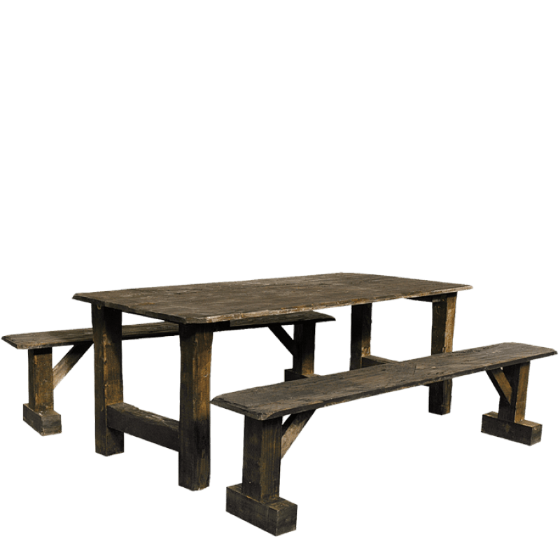 Furniture rental : Farmhouse Table Set