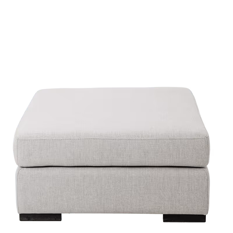 Gray Loft Pouf