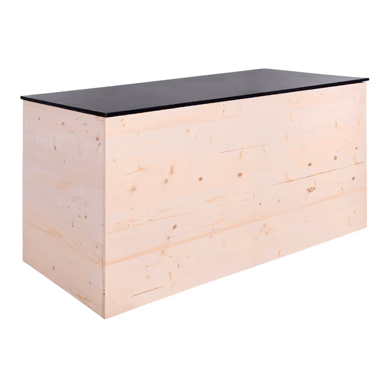 Furniture rental : OSB Wooden Bar