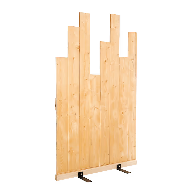 Pallet Wood Partition Rental