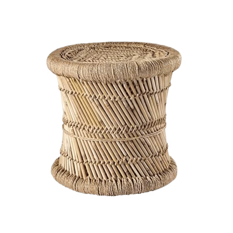 Rattan Pouf