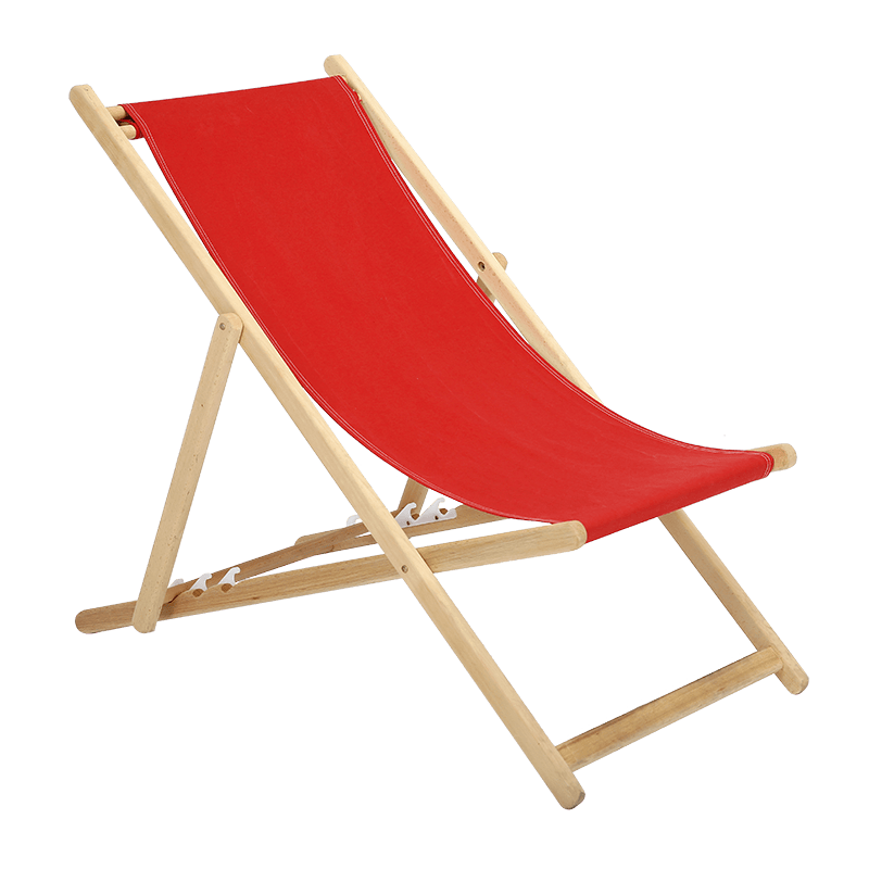 Furniture rental : Red Deckchair