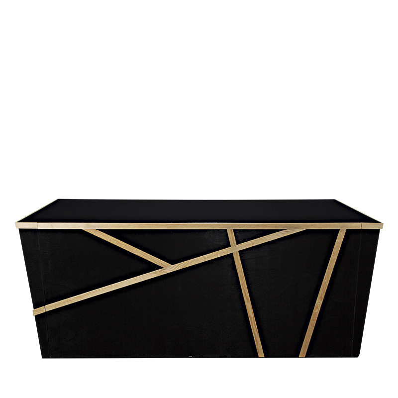 Furniture rental : Sakiro Black Sideboard