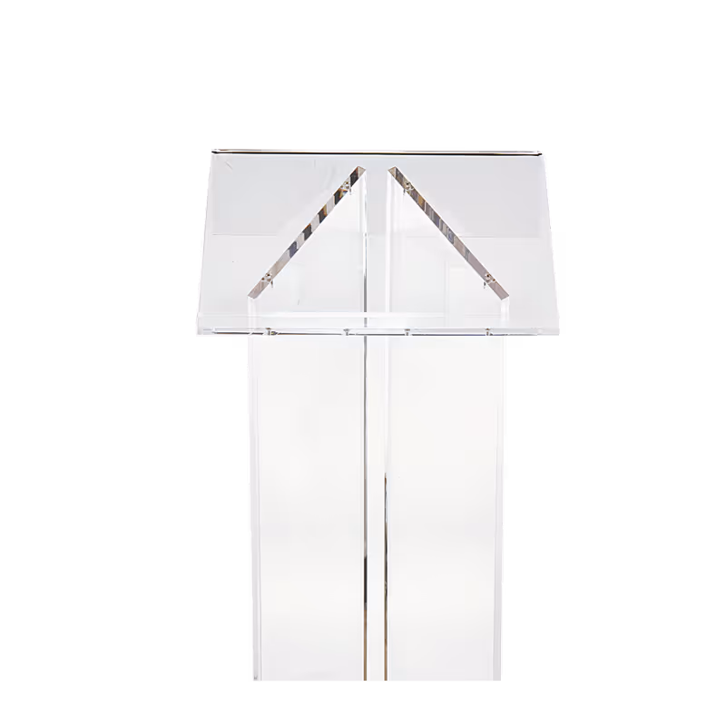 Furniture rental : Transparent Lectern