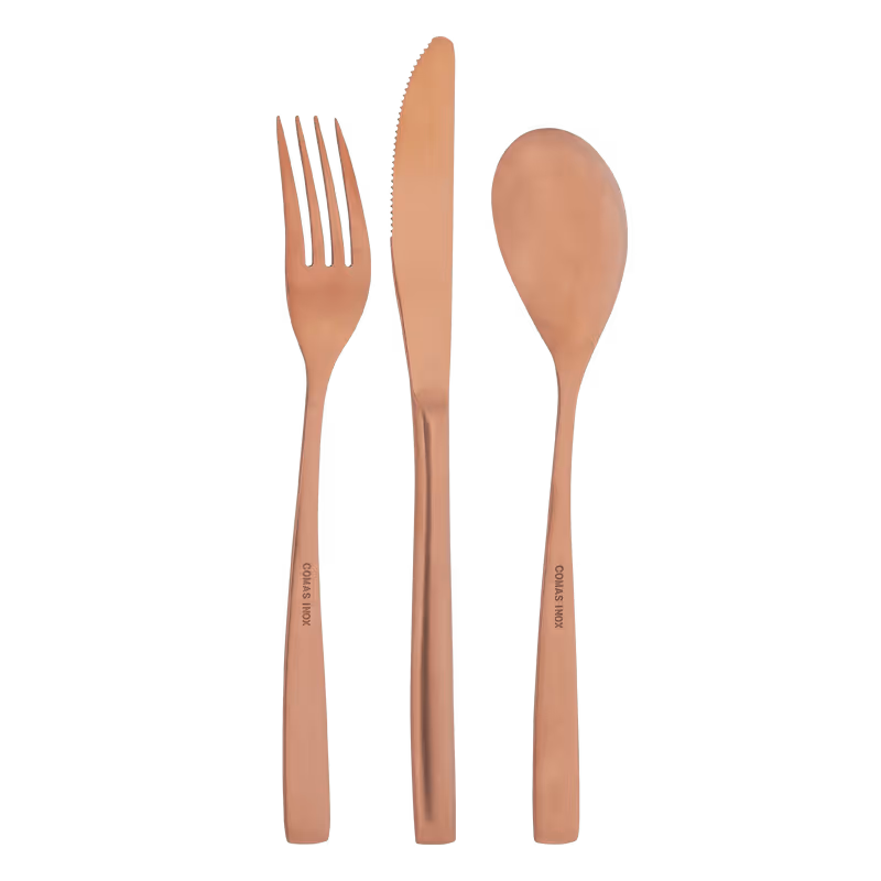 Tableware Rentals: Copper Neo cutlery line
