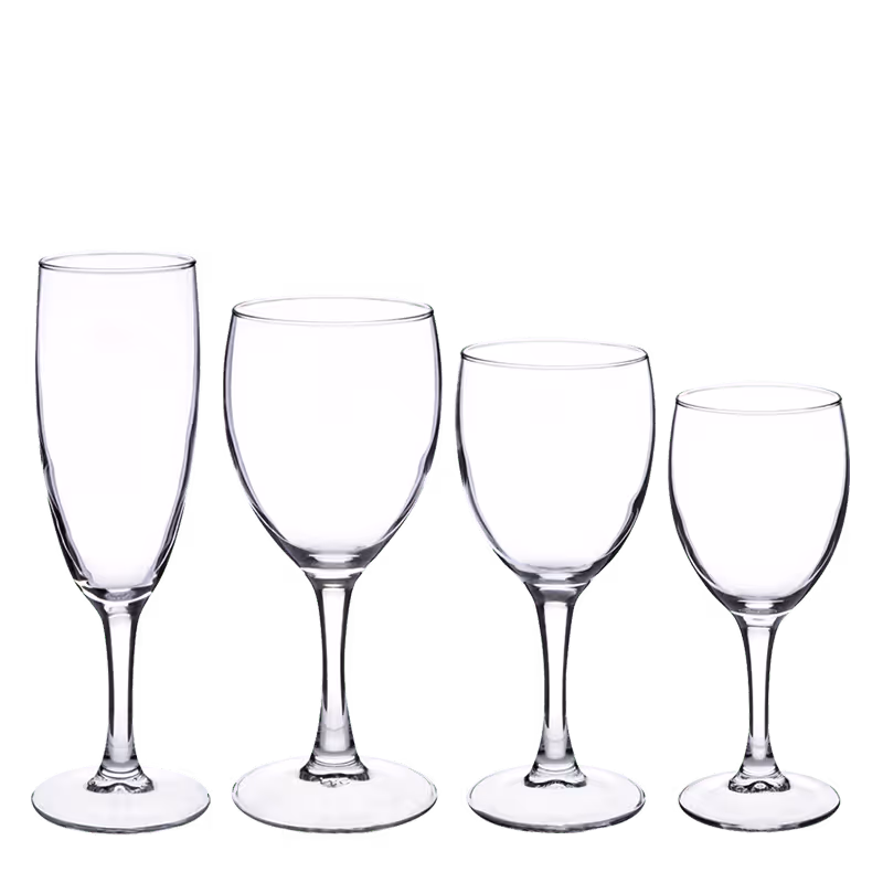Tableware Rentals: Elegance glass line