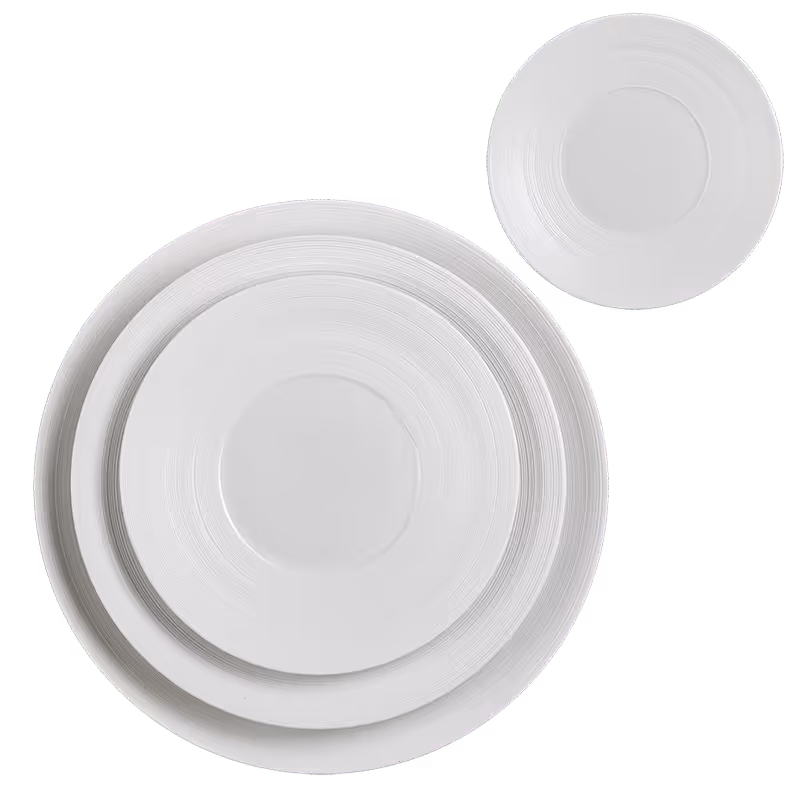 Tableware Rentals: Hemisphere plate line