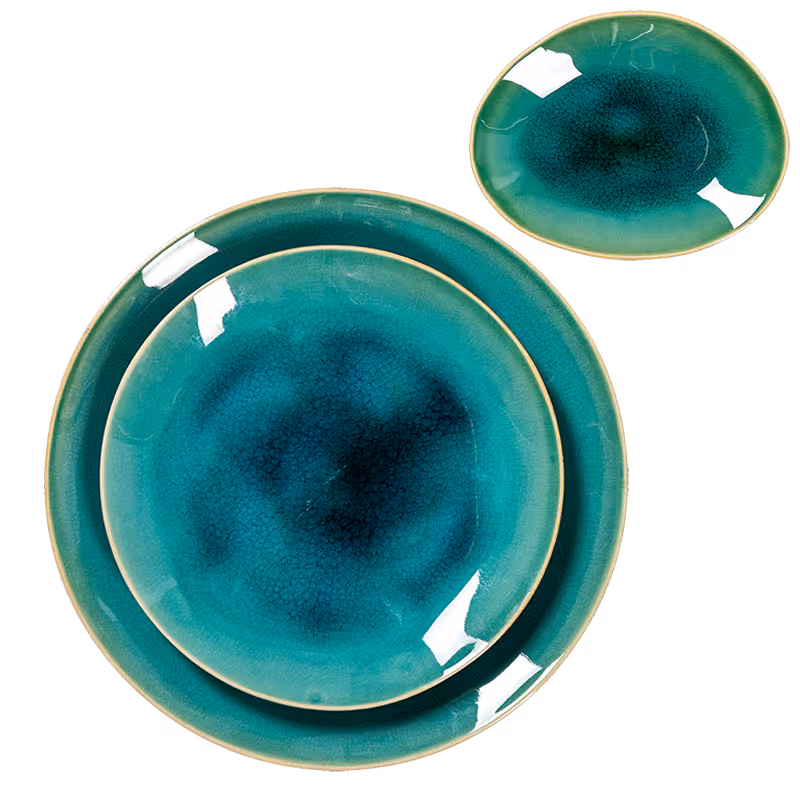 Tableware Rentals: Lagoon plate line