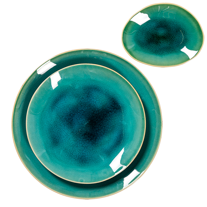 Tableware Rentals: Lagoon plate line