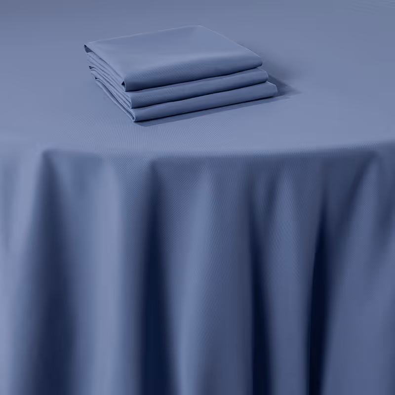 Marjorie blue tablecloth