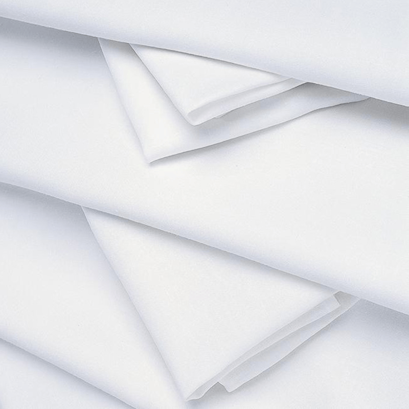 Tableware Rentals: White linen tablecloth line