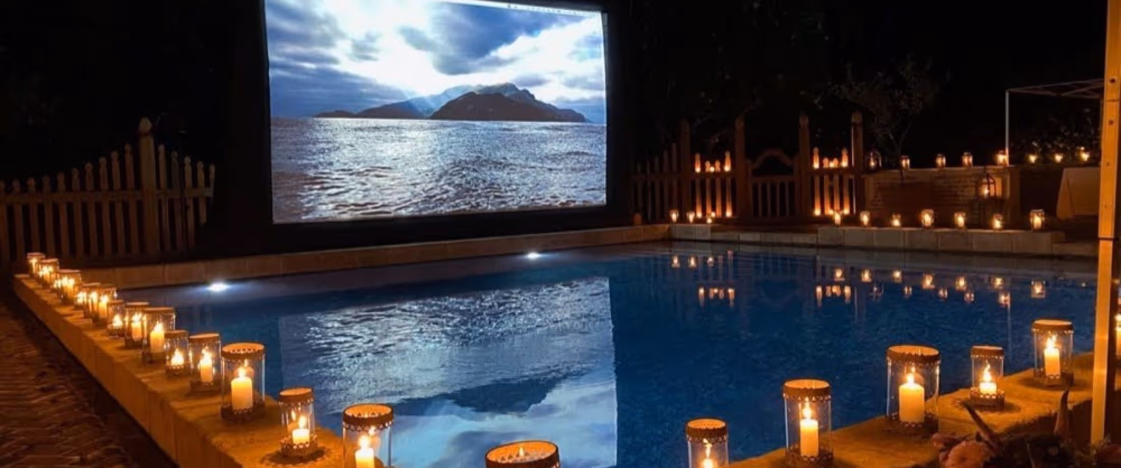 Outdoor Projection Screen Rental for Your Events