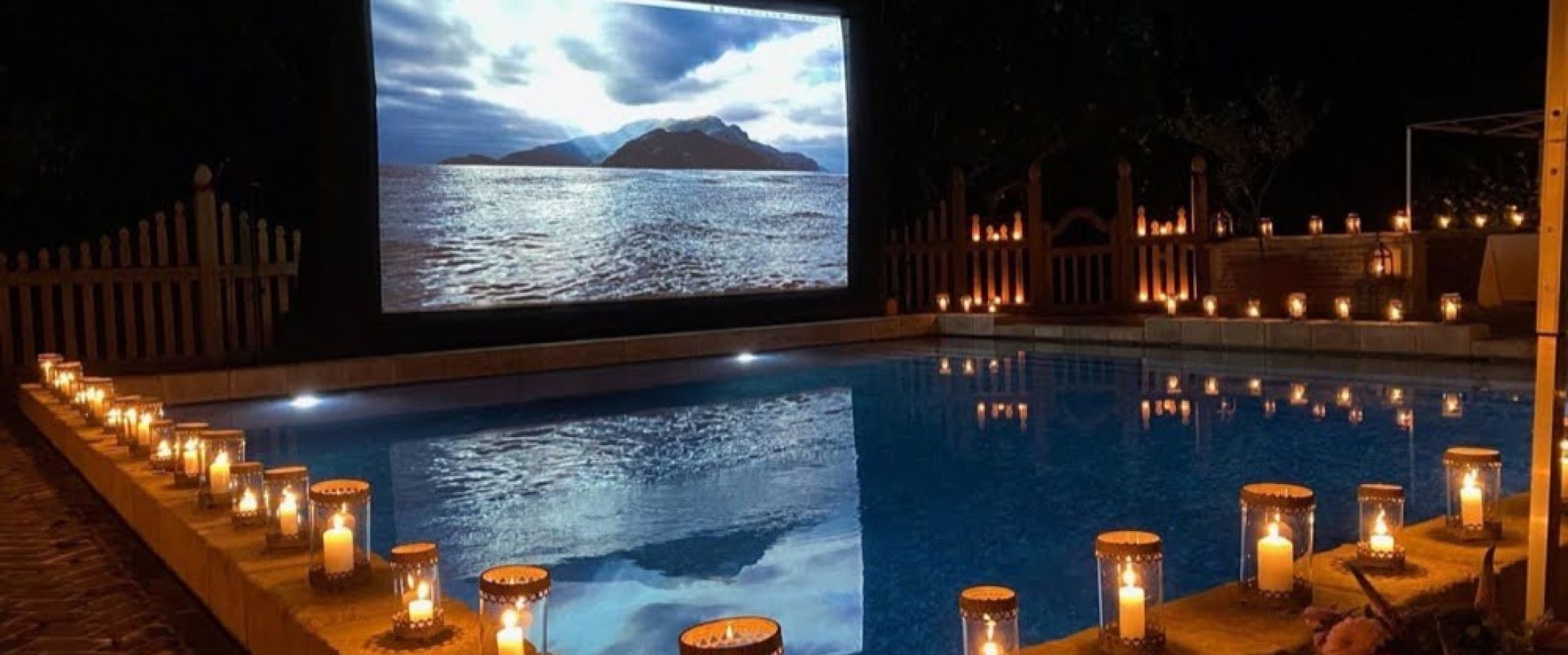 Outdoor Projection Screen Rental for Your Events