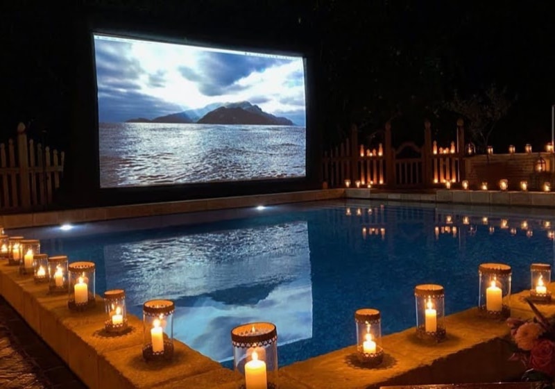 Outdoor Projection Screen Rental for Your Events