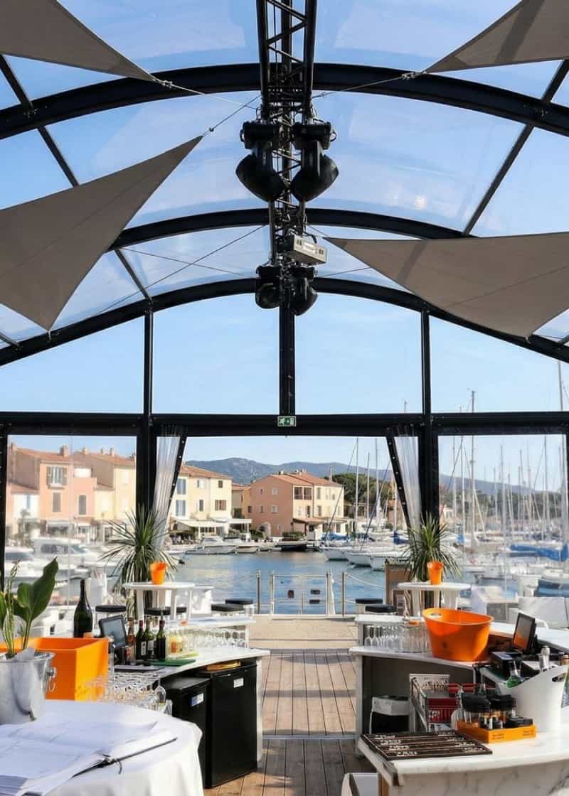 Arched Glass Wall Tent