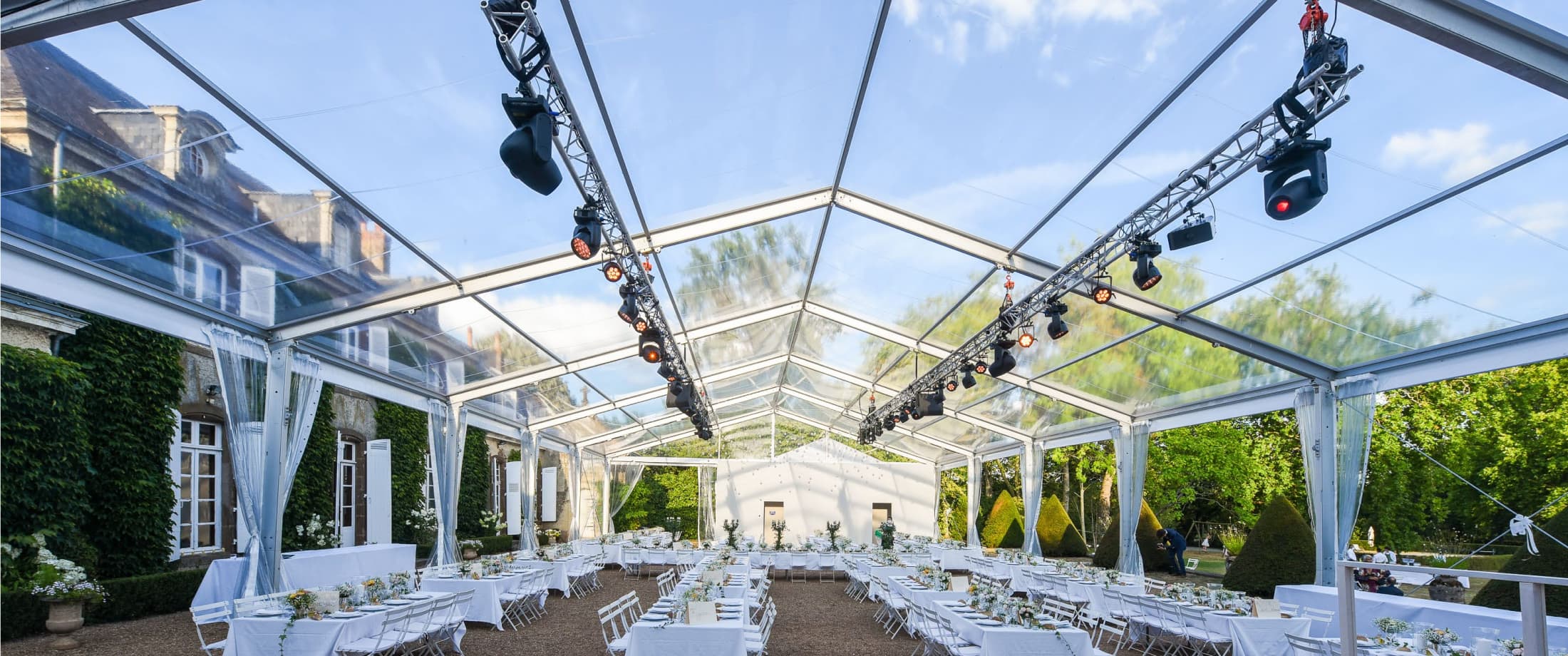 Clear Roof Marquee