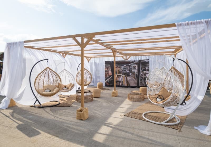 Pergola rental specialist throughout France