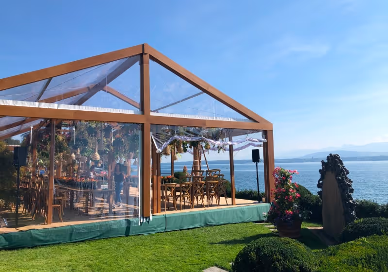 Wooden Truss Structure